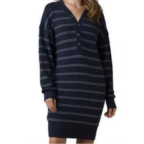 Prana Milani Henley Organic cotton and wool Dress size medium - Picture 1 of 10